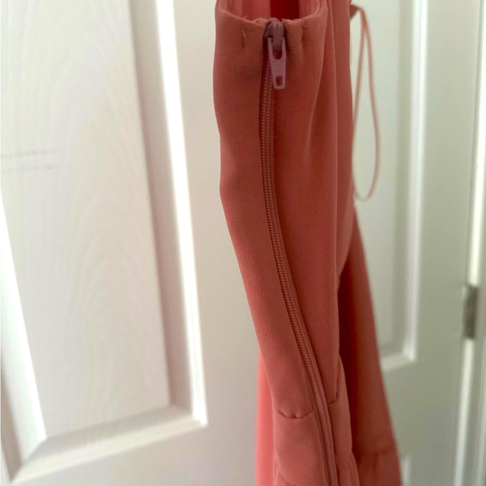 Soft pink dress
